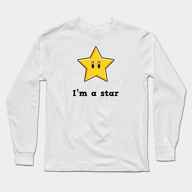 I'm a star Long Sleeve T-Shirt by designedbygeeks